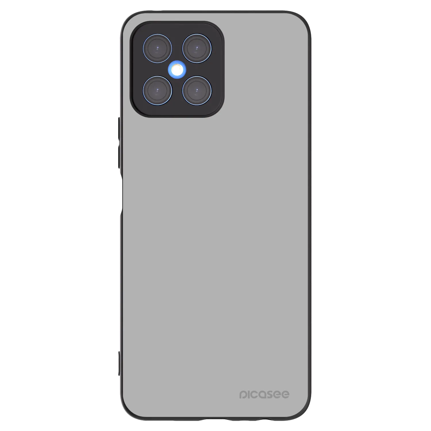 Picasee silikonový černý obal pro Honor X8 4G - Stone