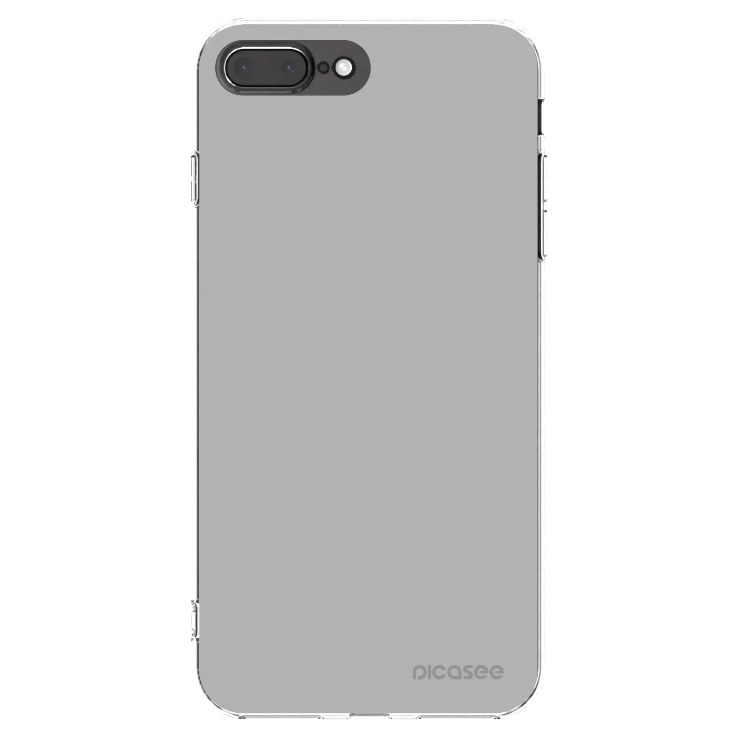 Picasee silikonový průhledný obal pro Apple iPhone 8 Plus - Stone