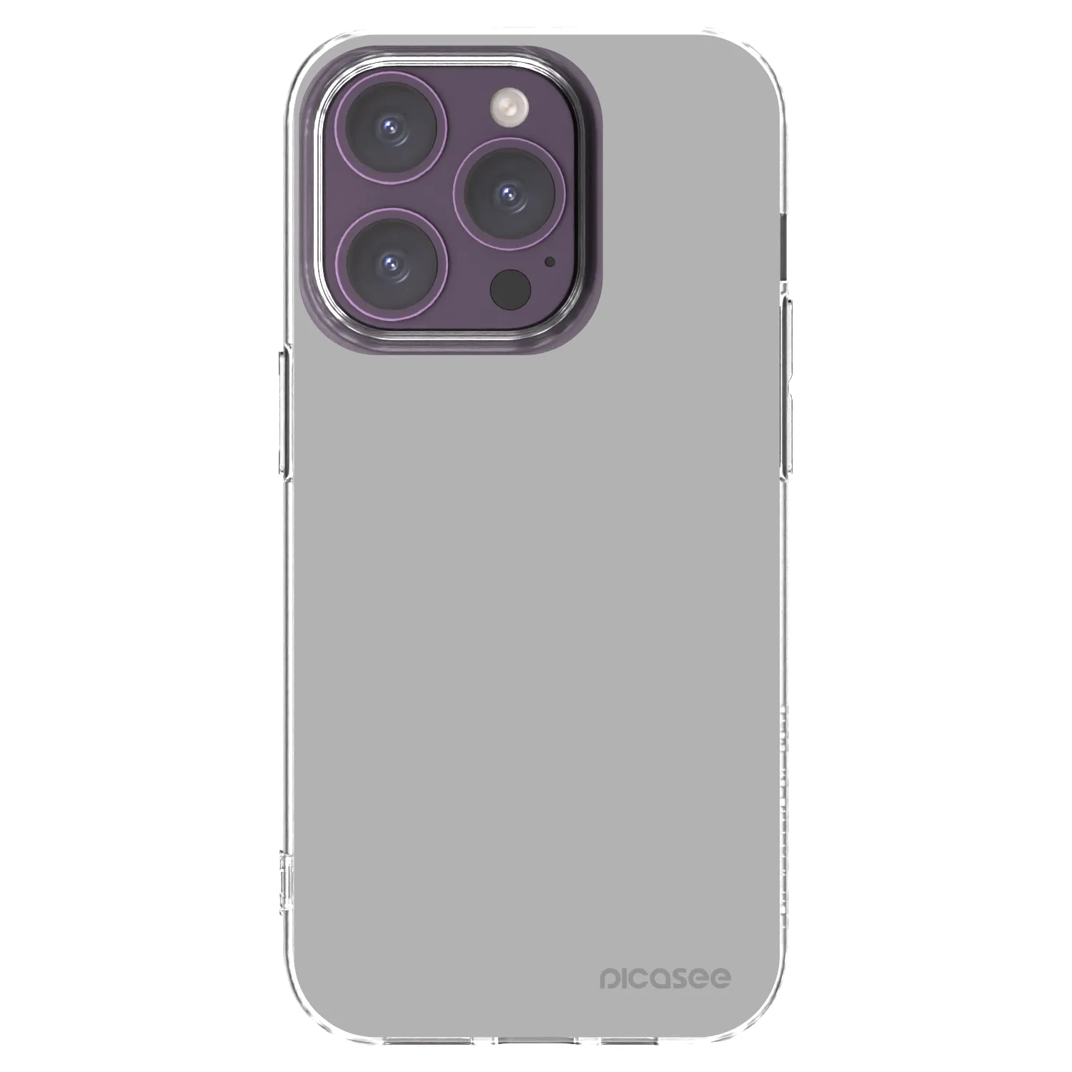 Picasee silikonový průhledný obal pro Apple iPhone 14 Pro - Stone
