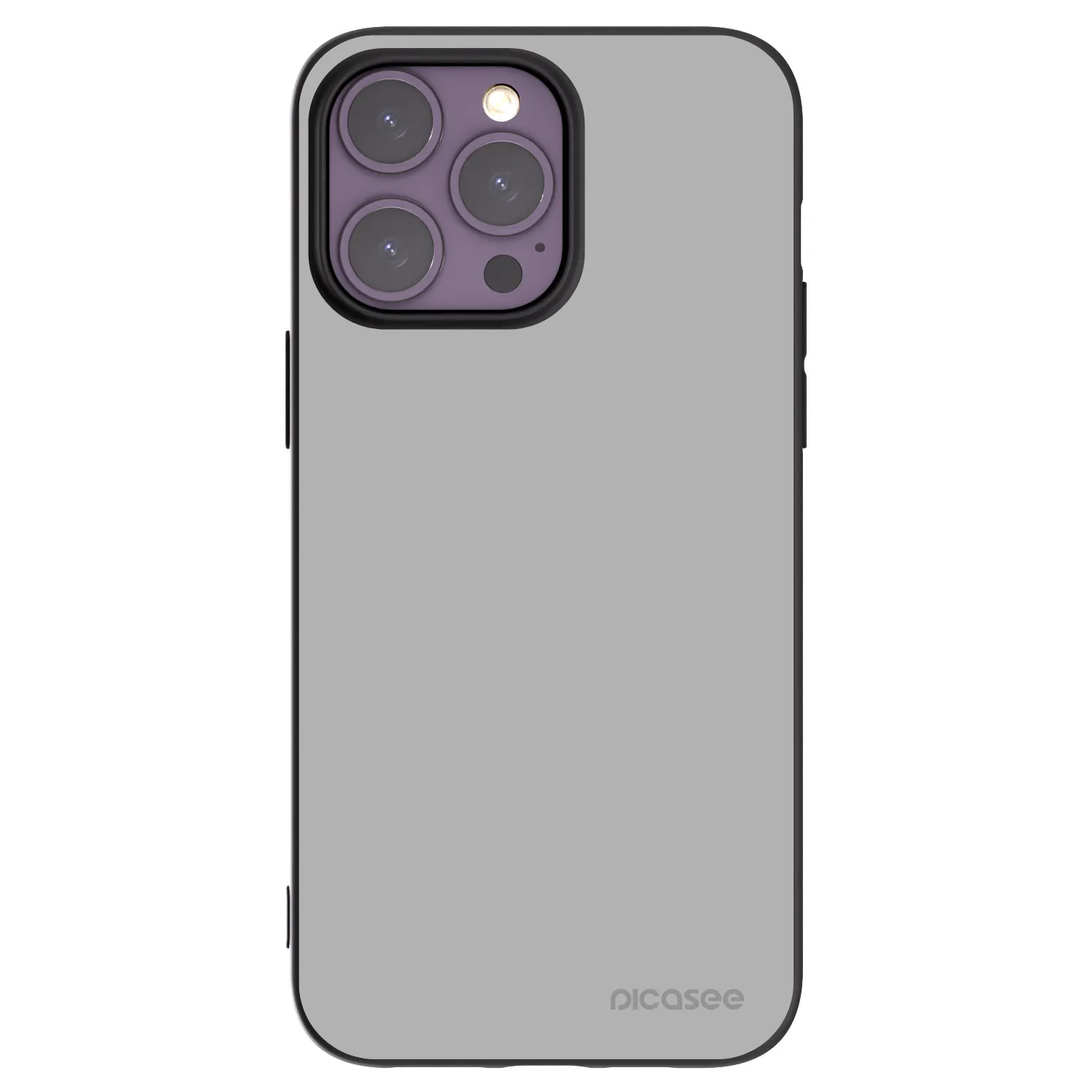 Picasee silikonový černý obal pro Apple iPhone 14 Pro Max - Stone