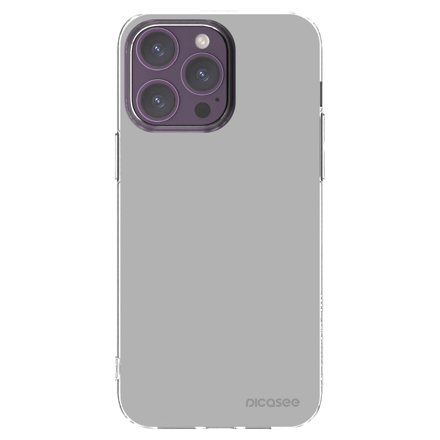 Picasee silikonový průhledný obal pro Apple iPhone 14 Pro Max - Stone