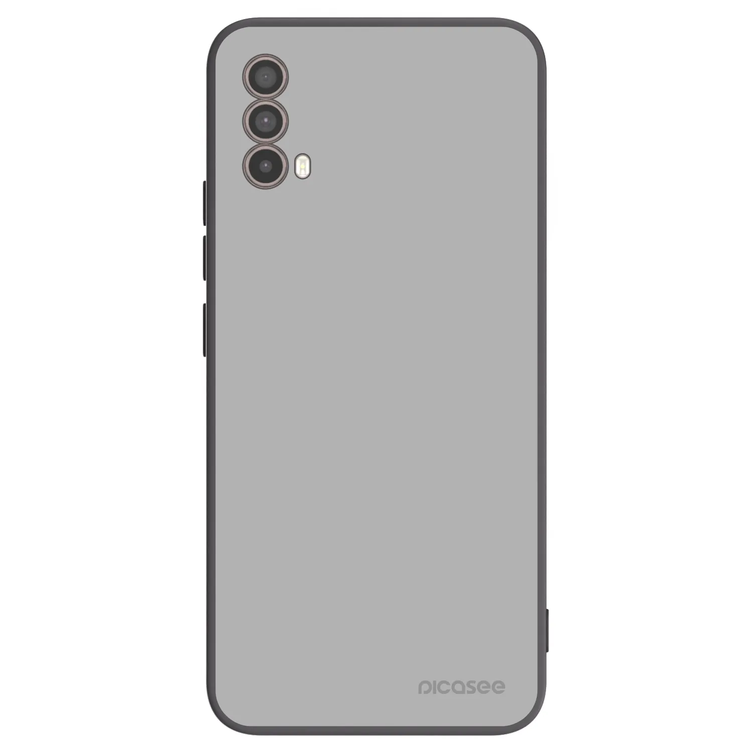 Picasee silikonový černý obal pro Motorola Moto E40 - Stone