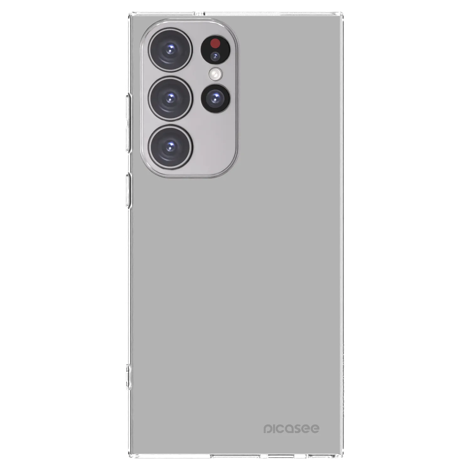 Picasee silikonový průhledný obal pro Samsung Galaxy S23 Ultra 5G - Stone