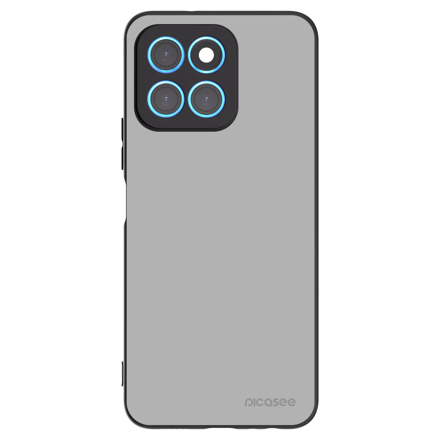 Picasee silikonový černý obal pro Honor X6 - Stone