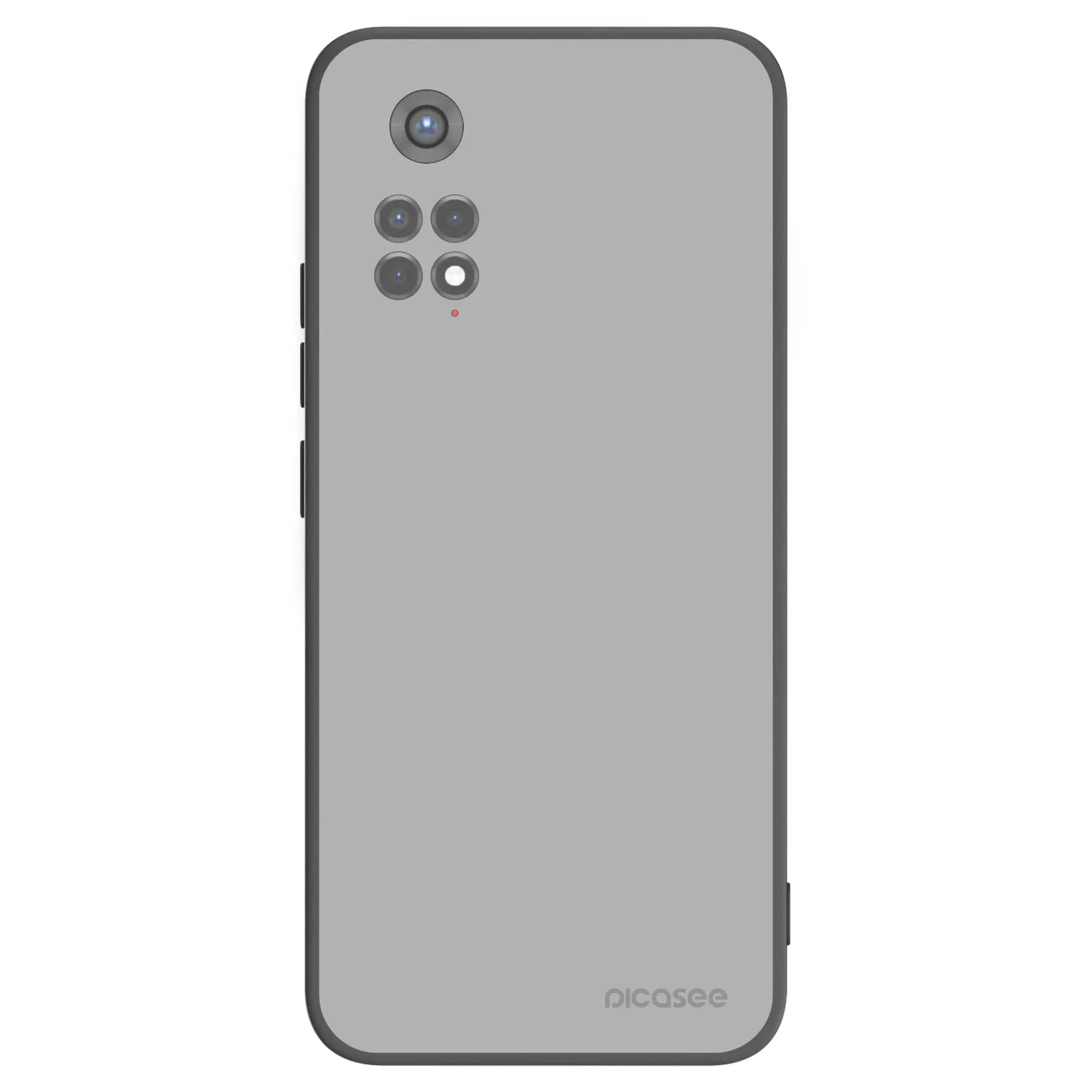 Picasee silikonový černý obal pro Xiaomi Redmi Note 11S 5G - Stone