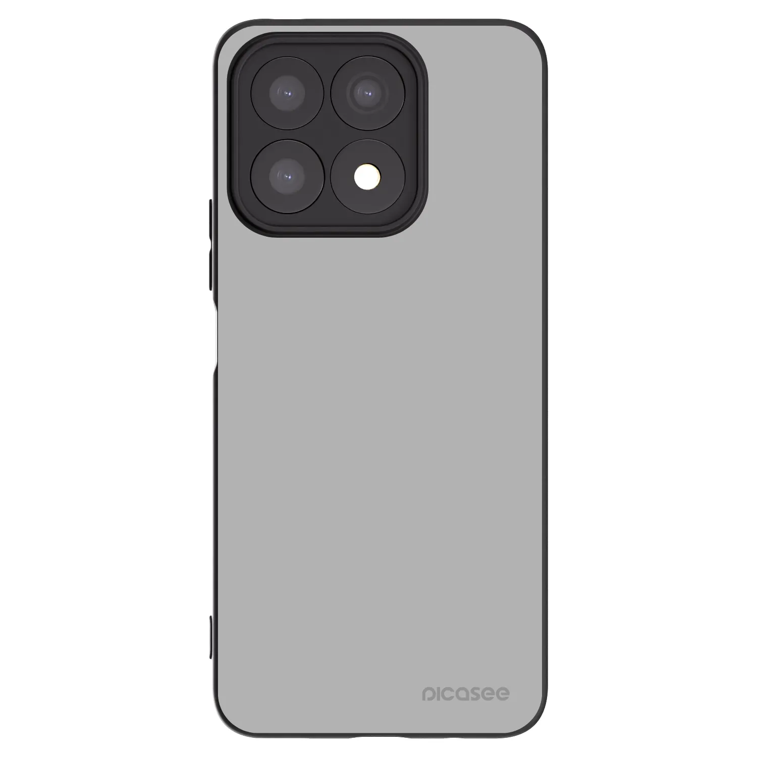 Picasee silikonový černý obal pro Honor X8a - Stone