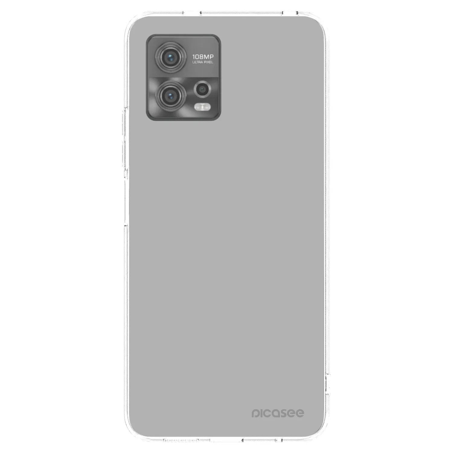 Picasee silikonový průhledný obal pro Motorola Moto G72 - Stone