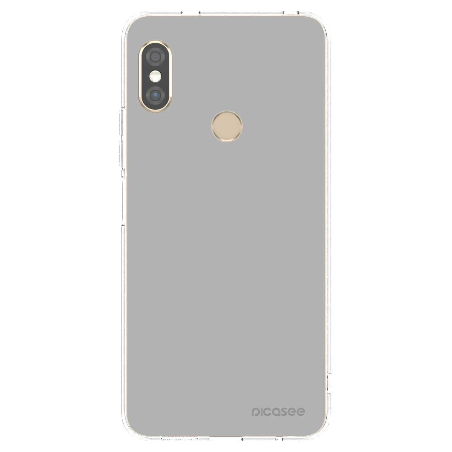 Picasee silikonový průhledný obal pro Xiaomi Redmi Note 5 Global - Stone