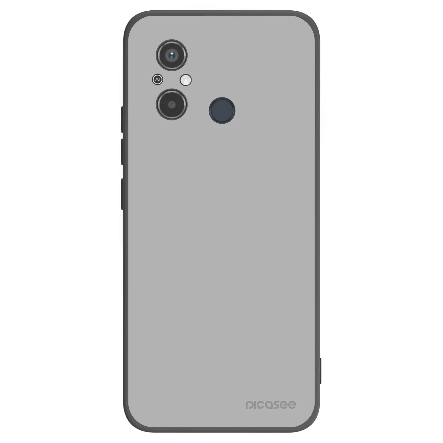 Picasee silikonový černý obal pro Xiaomi Redmi 12C - Stone