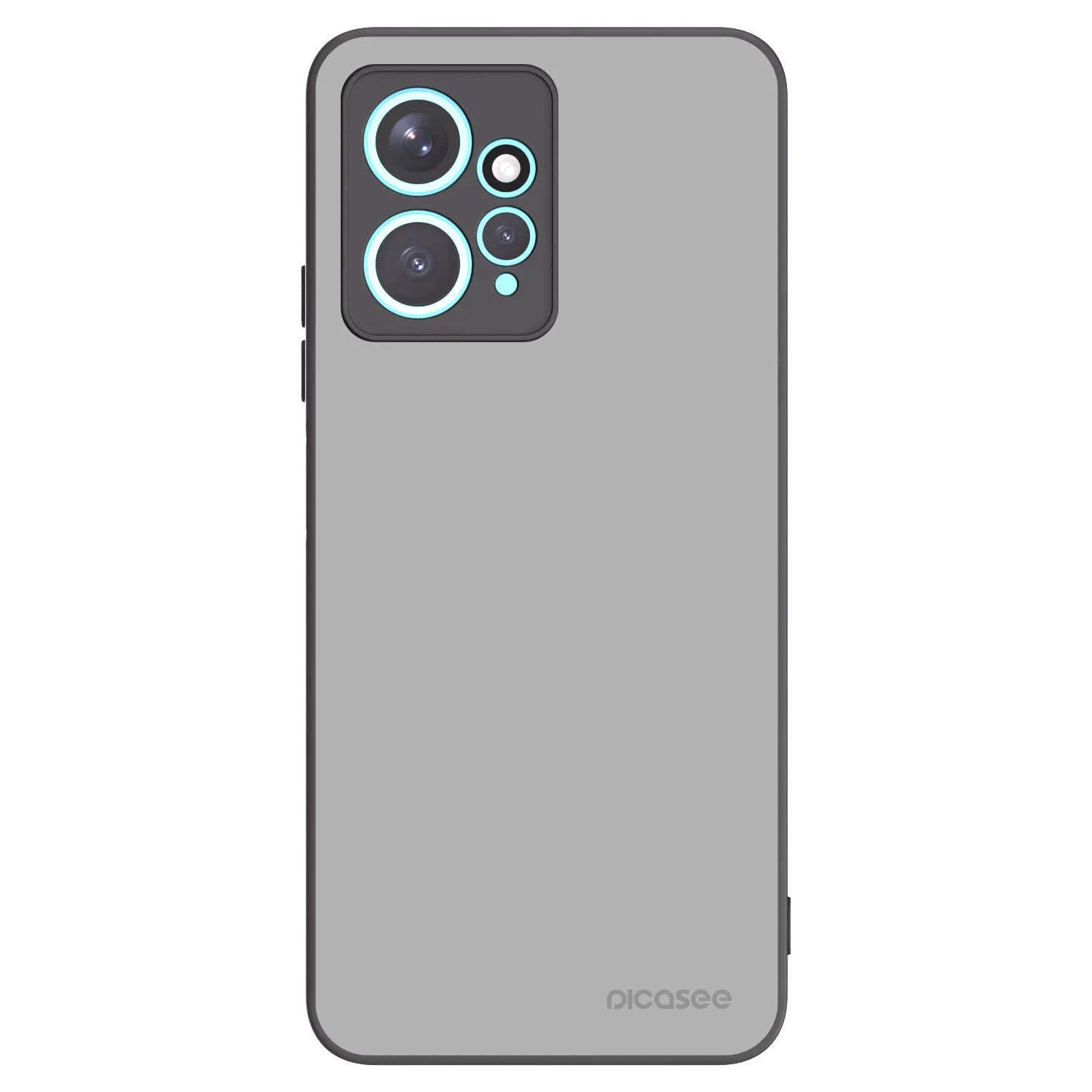 Picasee silikonový černý obal pro Xiaomi Redmi Note 12 4G - Stone