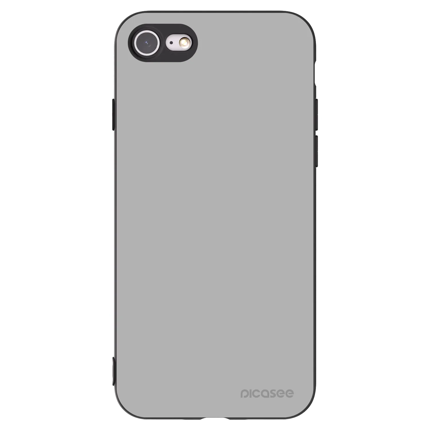 Picasee silikonový černý obal pro Apple iPhone 7 - Stone