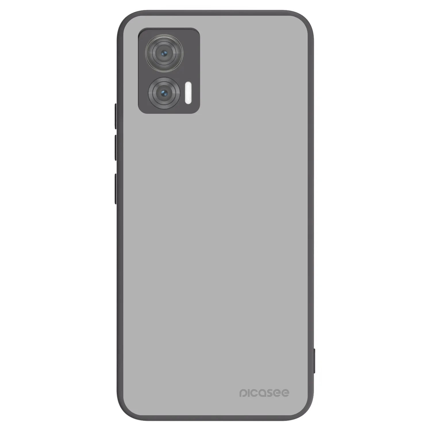 Picasee silikonový černý obal pro Motorola Edge 30 Neo - Stone