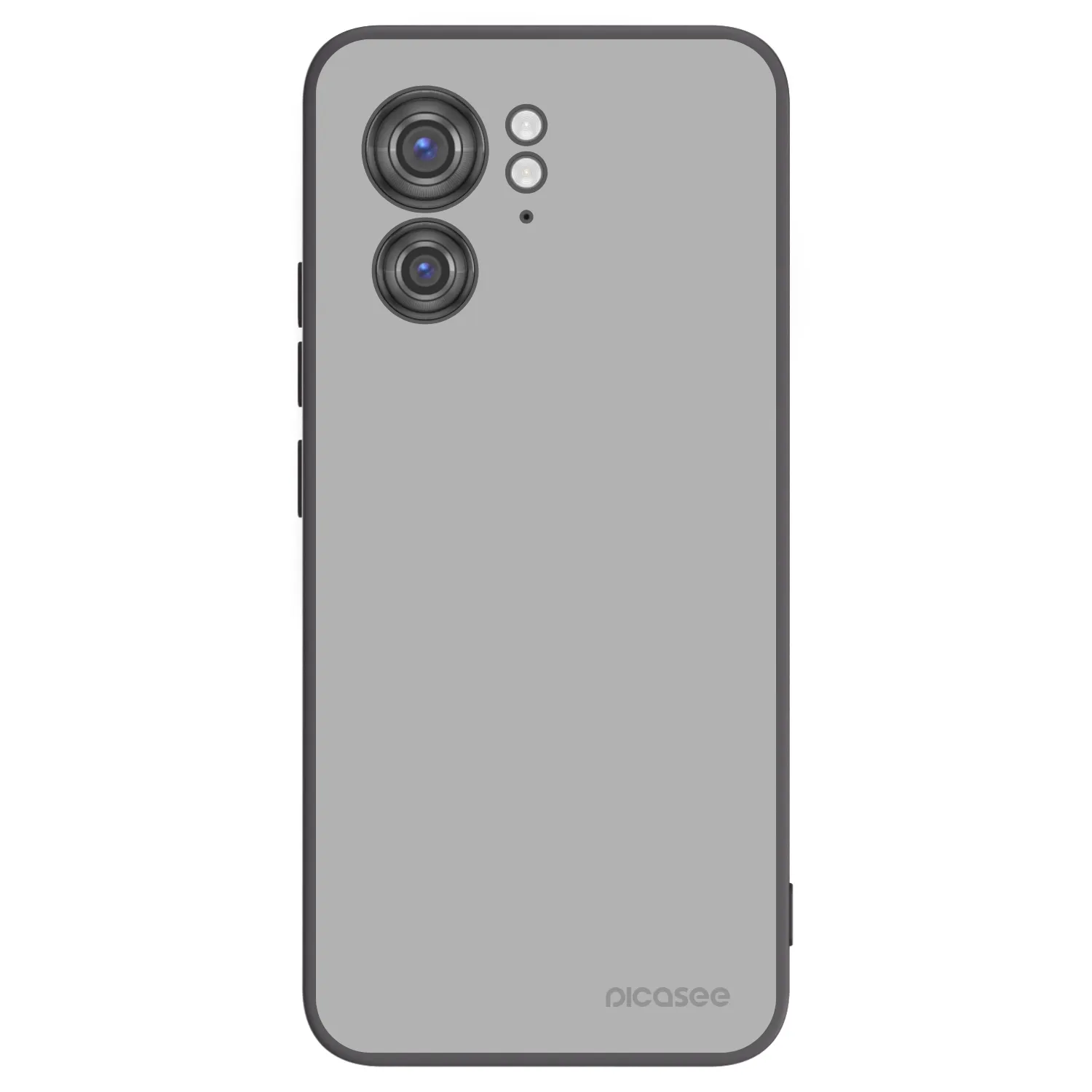 Picasee silikonový černý obal pro Motorola Edge 40 - Stone