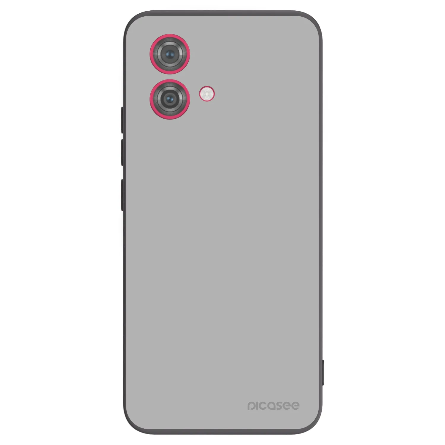 Picasee silikonový černý obal pro Motorola Moto G84 5G - Stone