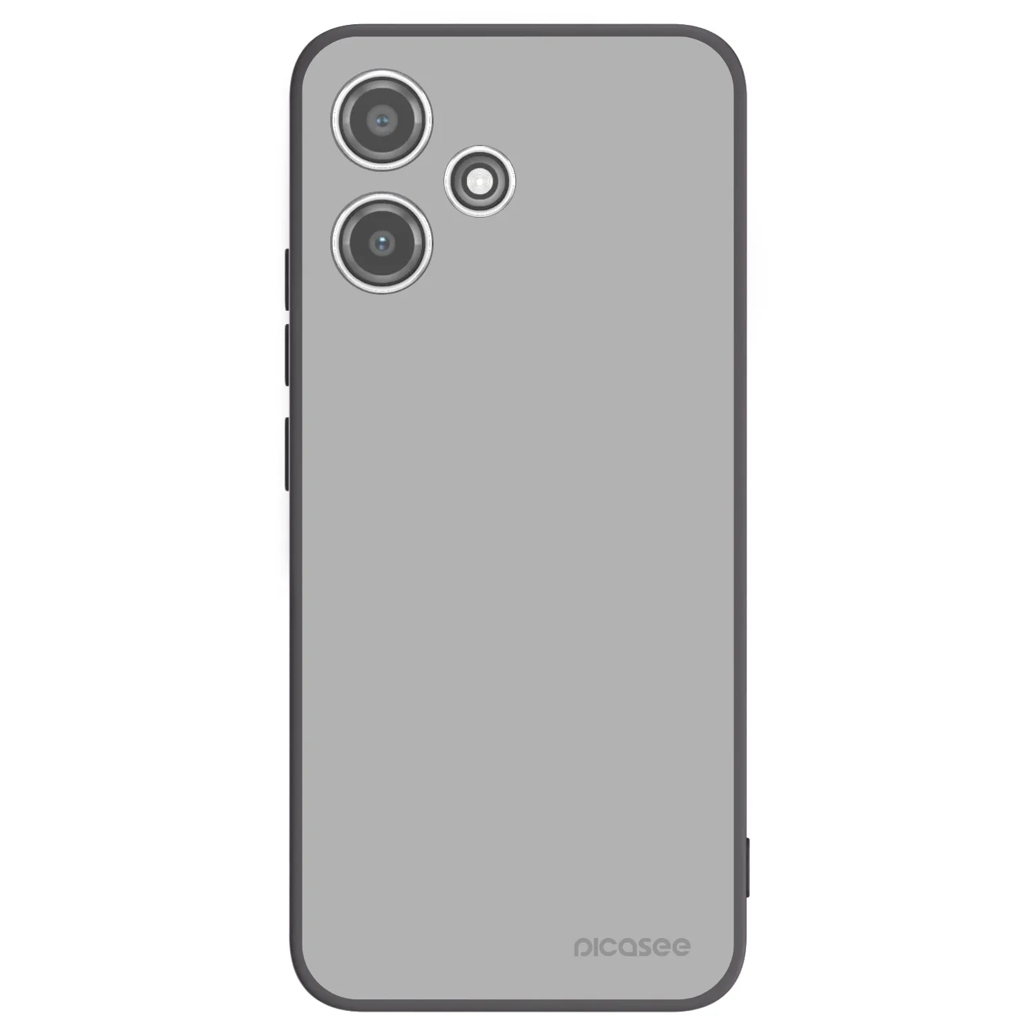 Picasee silikonový černý obal pro Xiaomi Redmi 12 5G - Stone