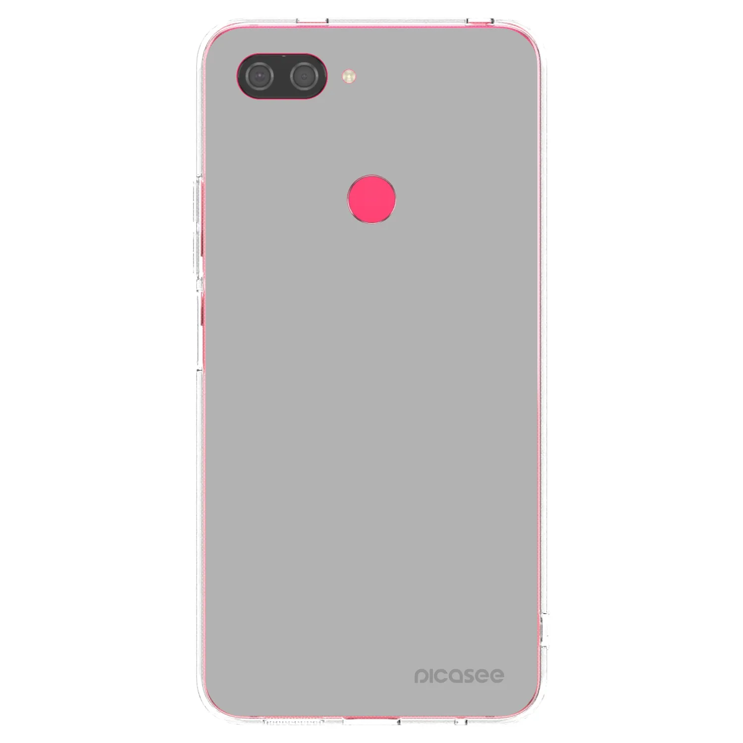 Picasee silikonový průhledný obal pro Xiaomi Mi 8 Lite - Stone