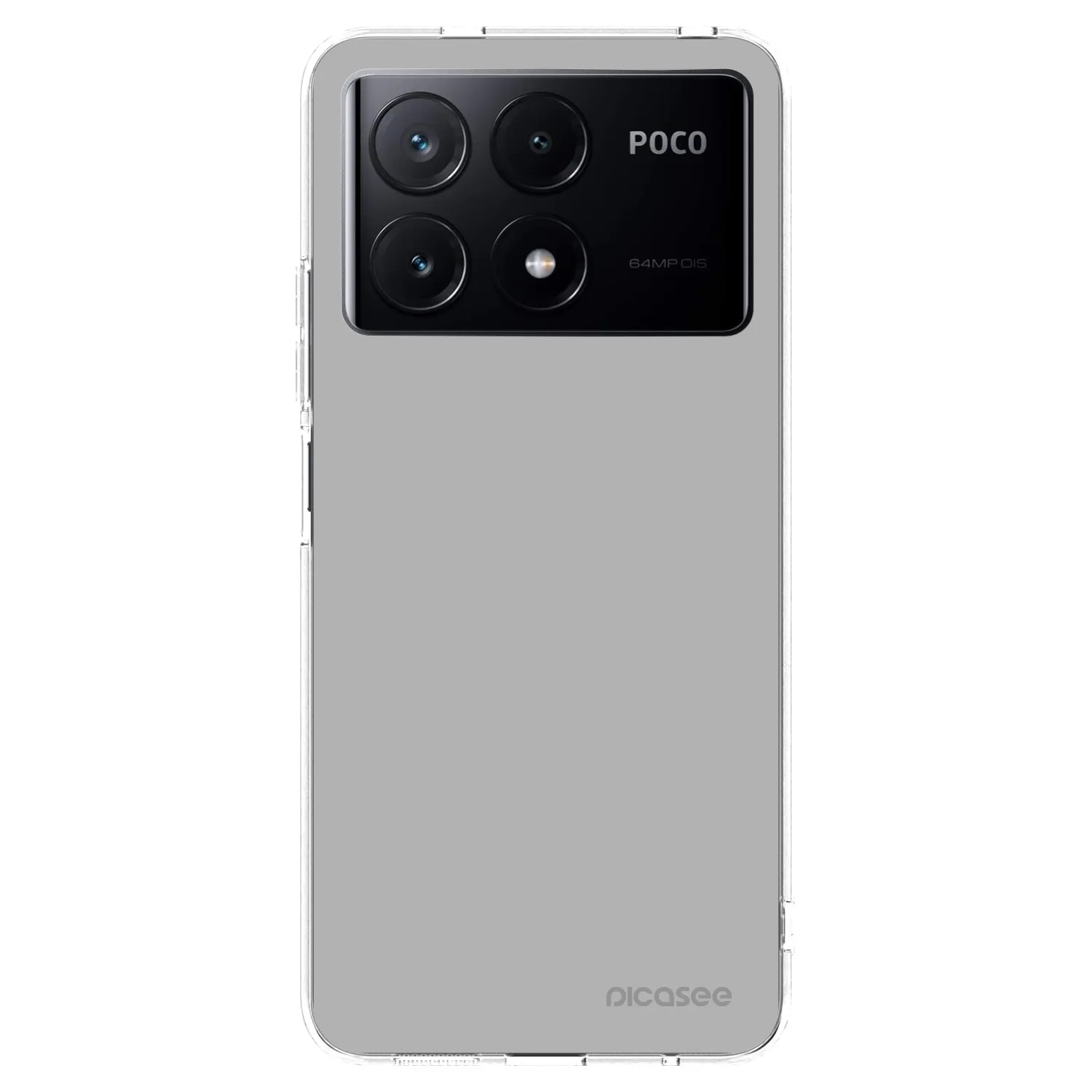 Picasee silikonový průhledný obal pro Xiaomi Poco X6 Pro - Stone