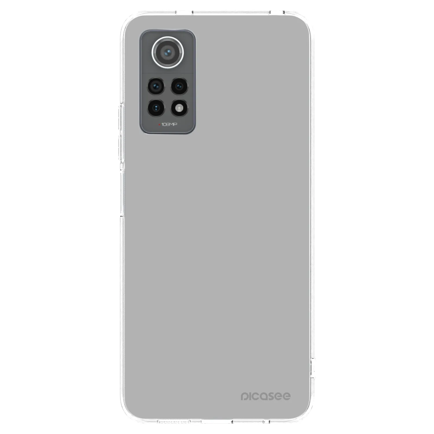 Picasee silikonový průhledný obal pro Xiaomi Redmi Note 12 Pro 4G - Stone
