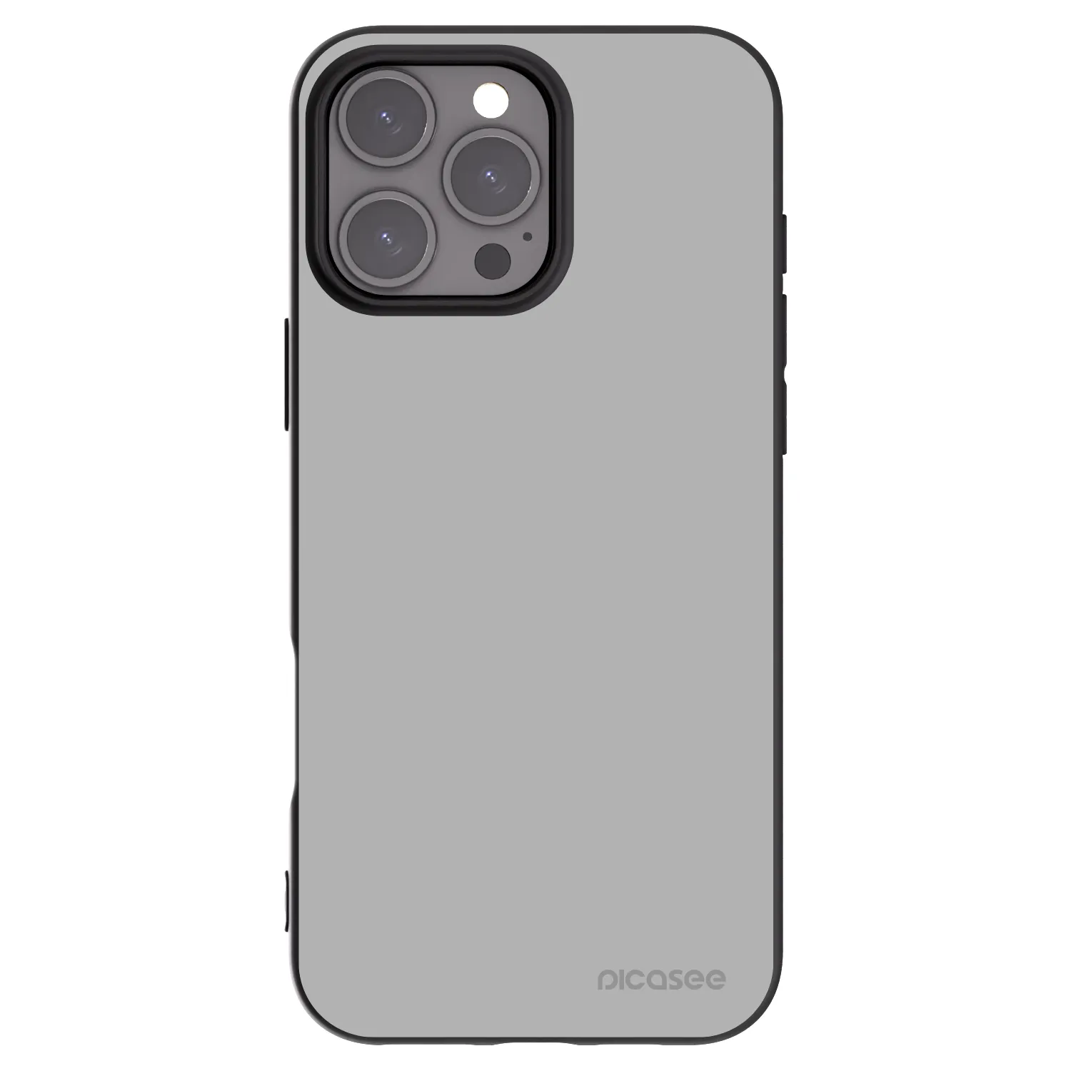 Picasee silikonový černý obal pro Apple iPhone 16 Pro Max - Stone