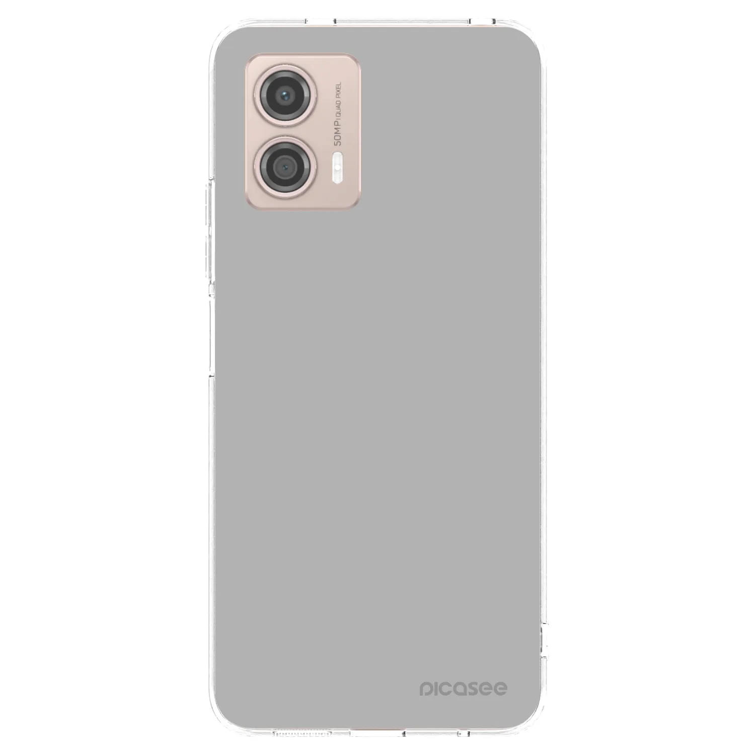 Picasee silikonový průhledný obal pro Motorola Moto G53 5G - Stone