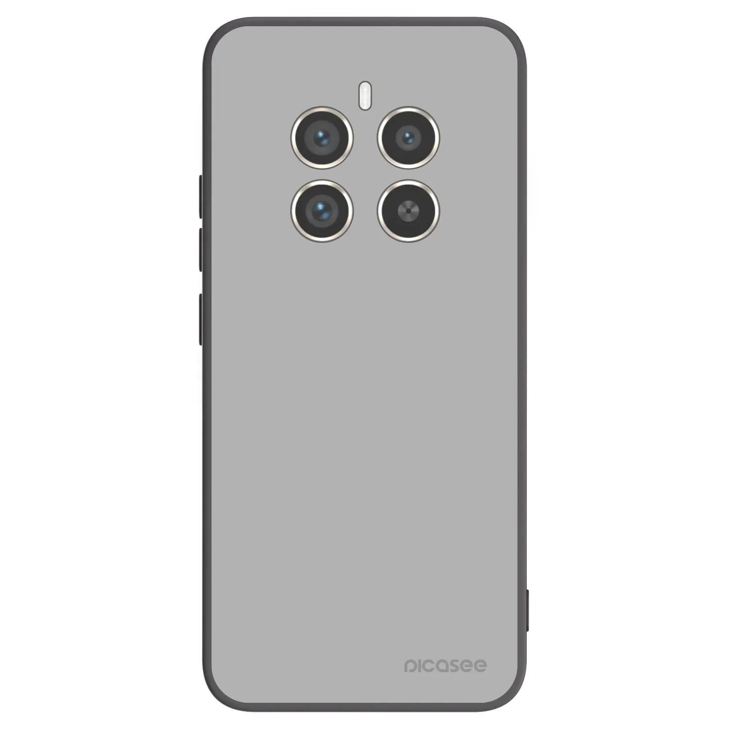 Picasee silikonový černý obal pro Realme 12 Pro 5G - Stone
