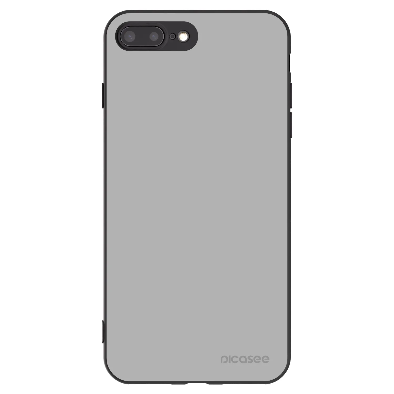 Picasee silikonový černý obal pro Apple iPhone 8 Plus - Stone