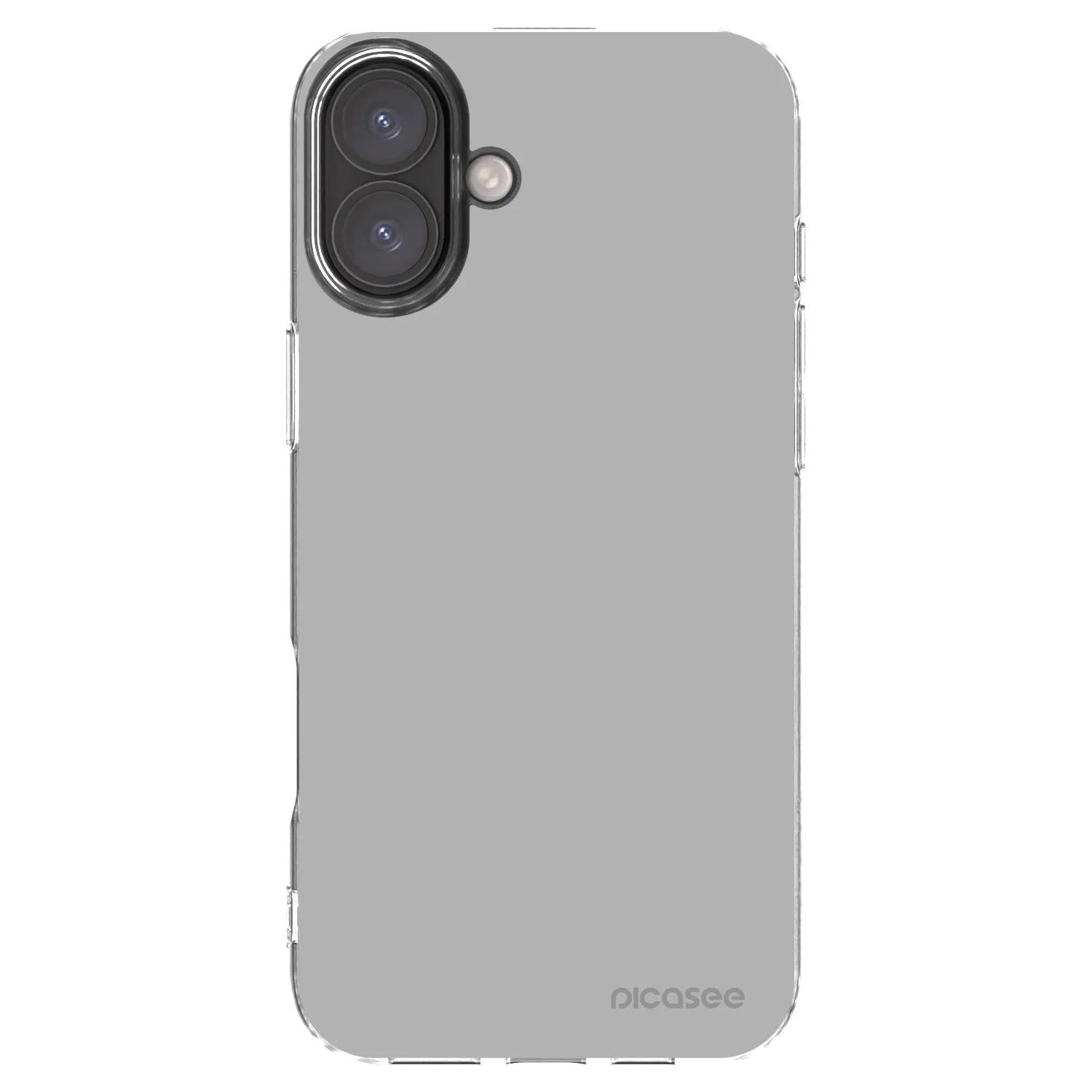 Picasee silikonový průhledný obal pro Apple iPhone 16 Plus - Stone