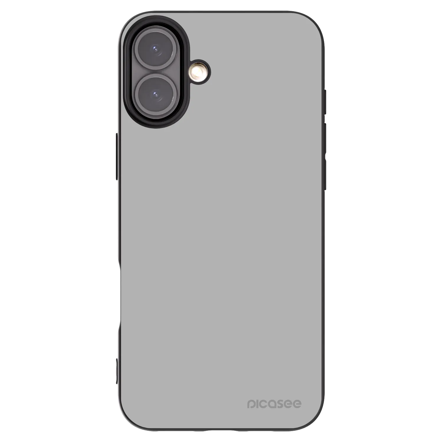 Picasee silikonový černý obal pro Apple iPhone 16 Plus - Stone