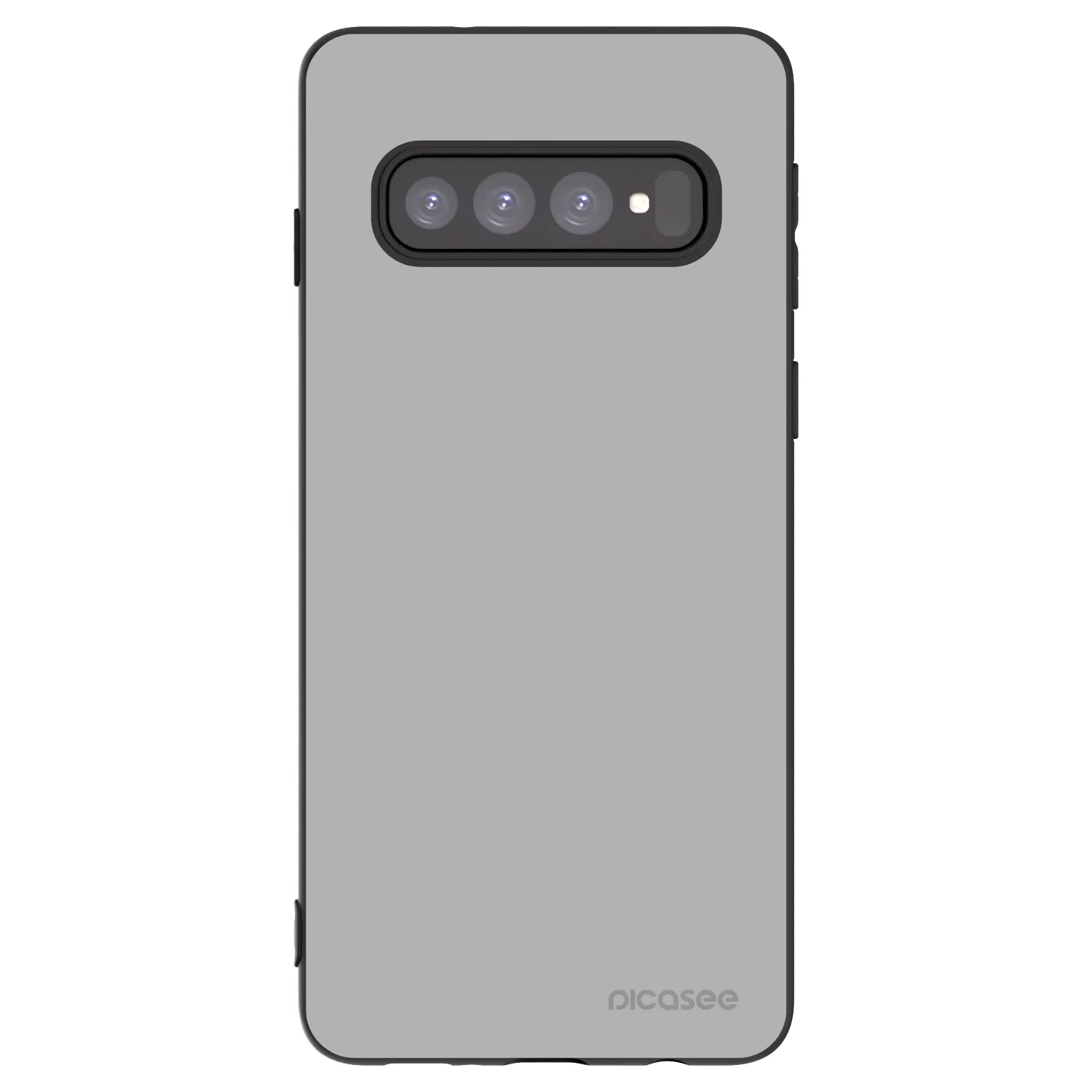 Picasee silikonový černý obal pro Samsung Galaxy S10 G973 - Stone