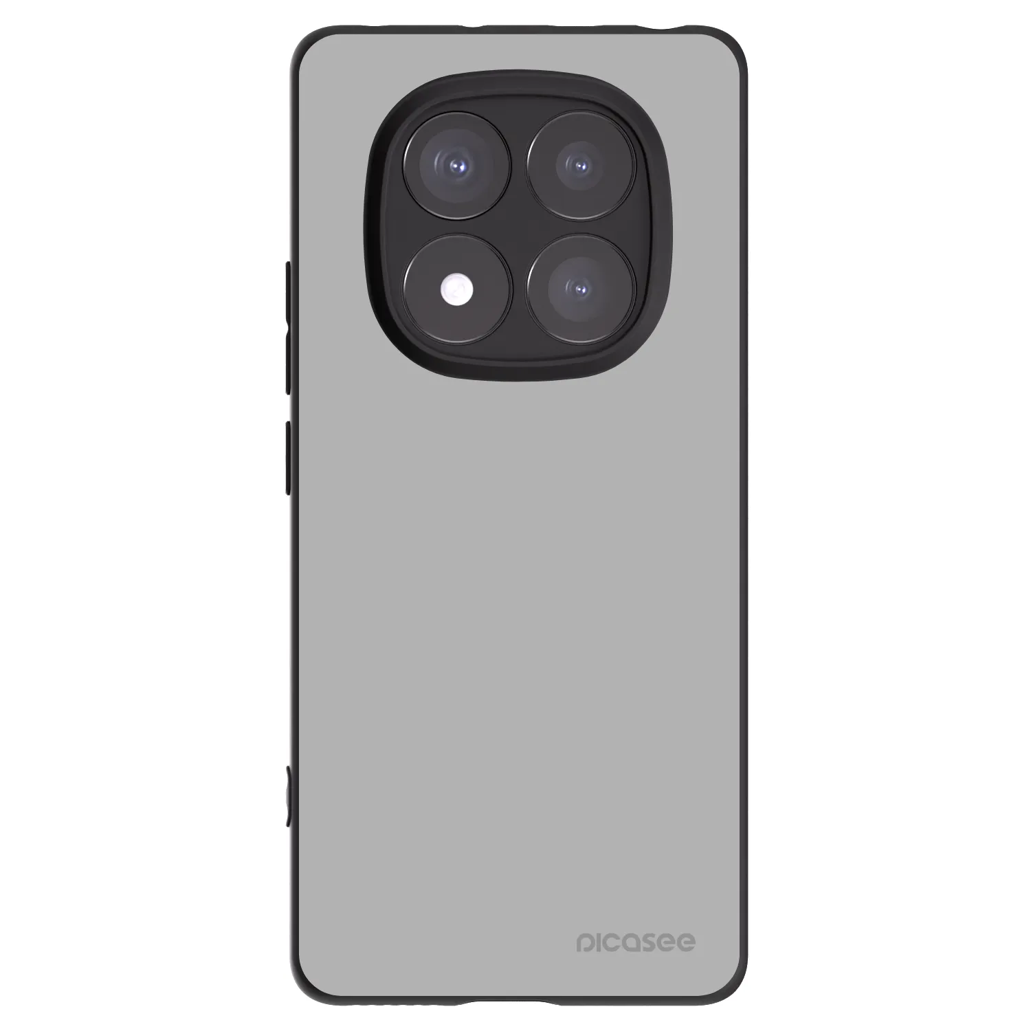 Picasee silikonový černý obal pro Xiaomi Redmi Note 14 Pro 5G - Stone