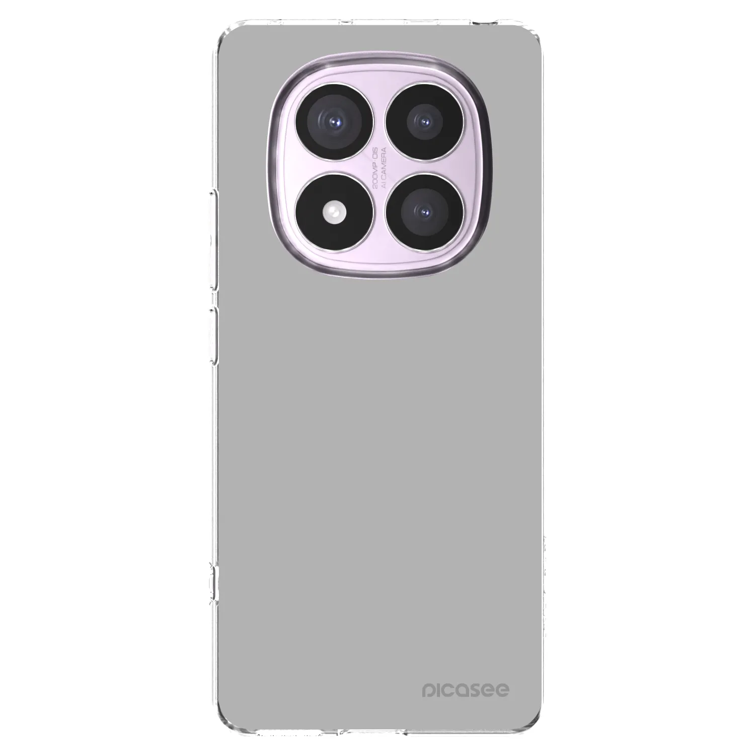 Picasee silikonový průhledný obal pro Xiaomi Redmi Note 14 Pro 5G - Stone