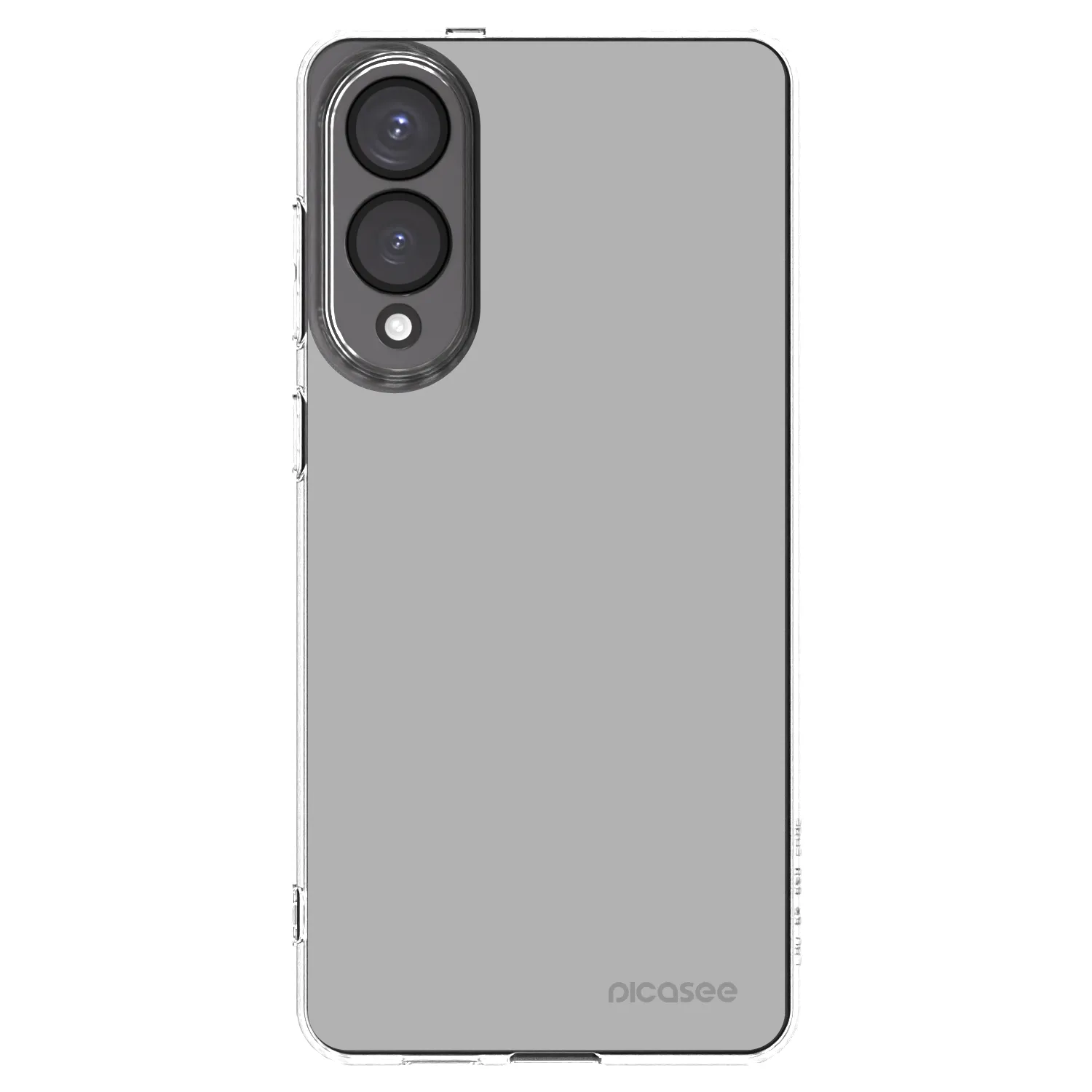 Picasee silikonový průhledný obal pro Samsung Galaxy S25 Edge 5G - Stone
