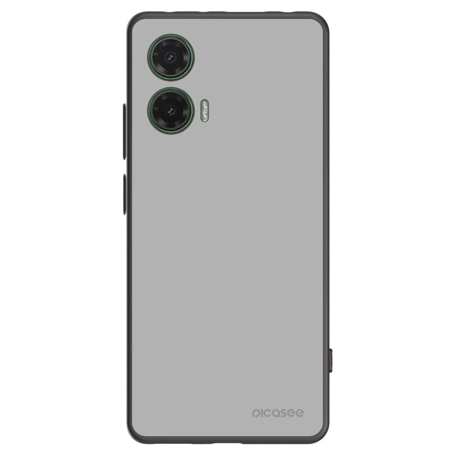 Picasee silikonový černý obal pro Motorola Moto G35 5G - Stone