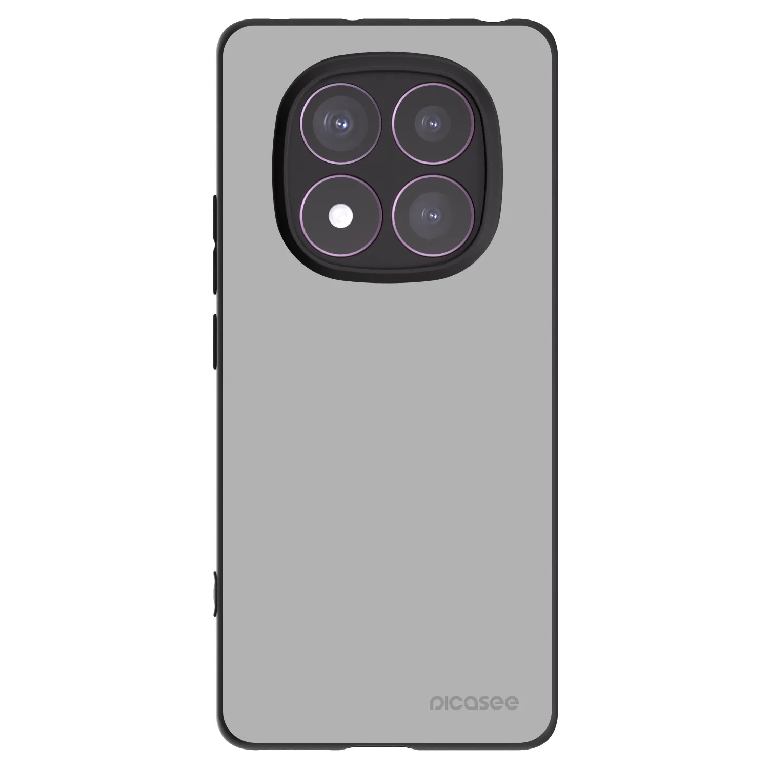 Picasee silikonový černý obal pro Xiaomi Redmi Note 14 Pro 4G - Stone