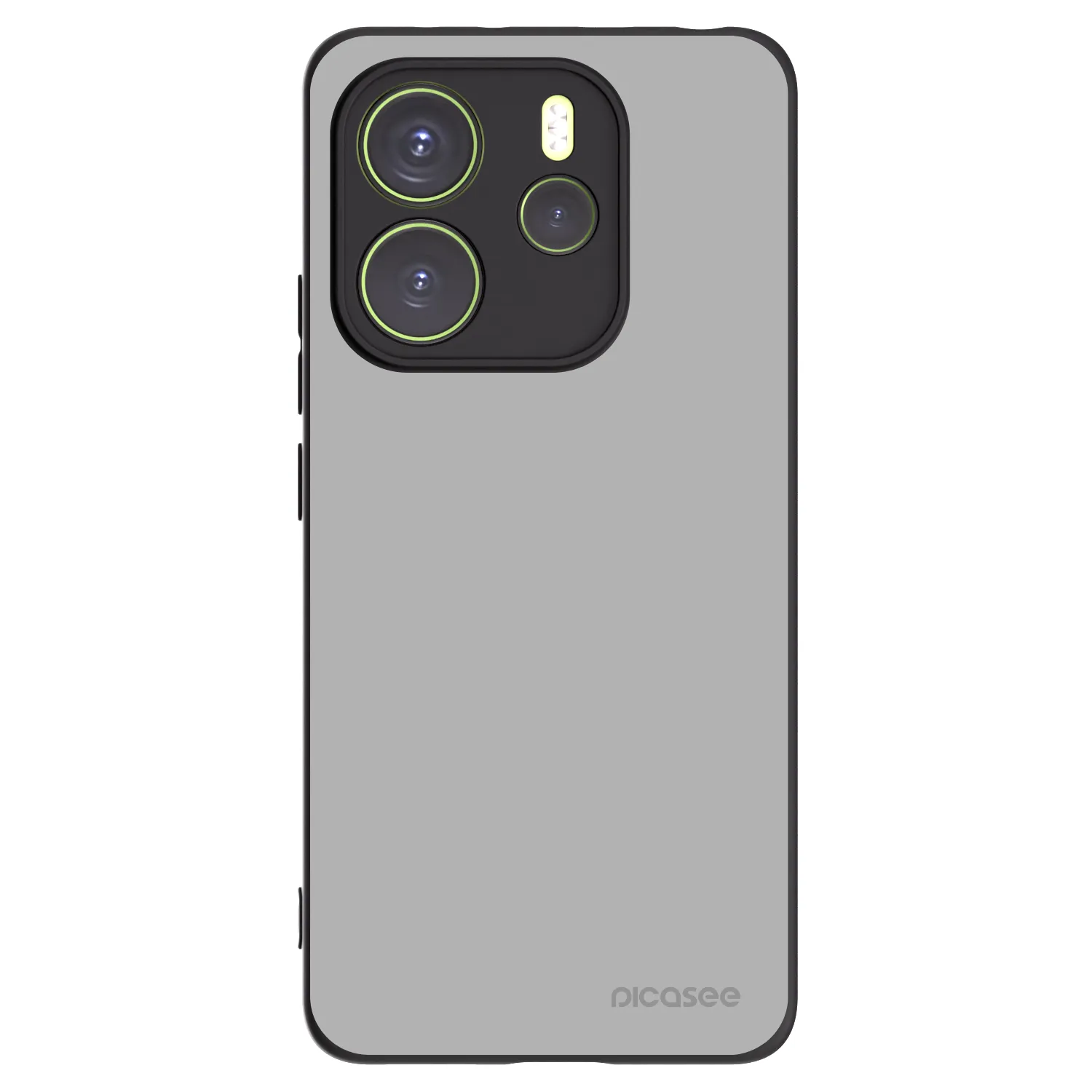 Picasee silikonový černý obal pro Xiaomi Redmi Note 14 4G - Stone