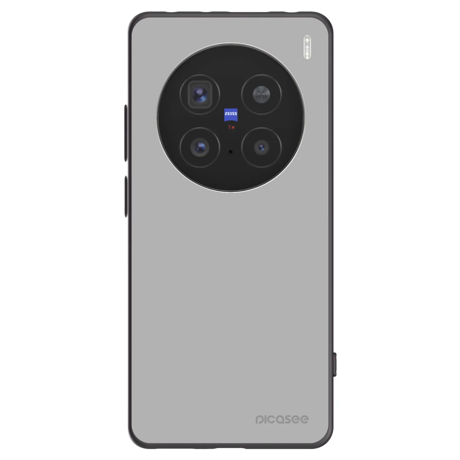 Picasee silikonový černý obal pro Vivo X200 Pro - Stone