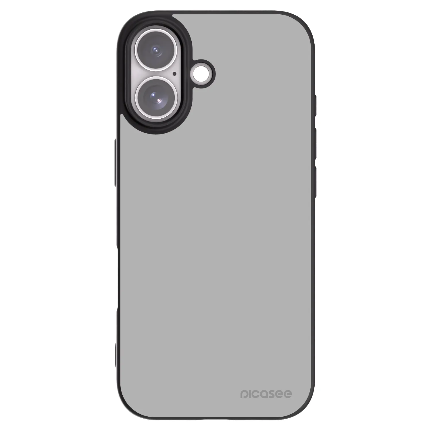 Picasee silikonový černý obal pro Apple iPhone 17 - Stone
