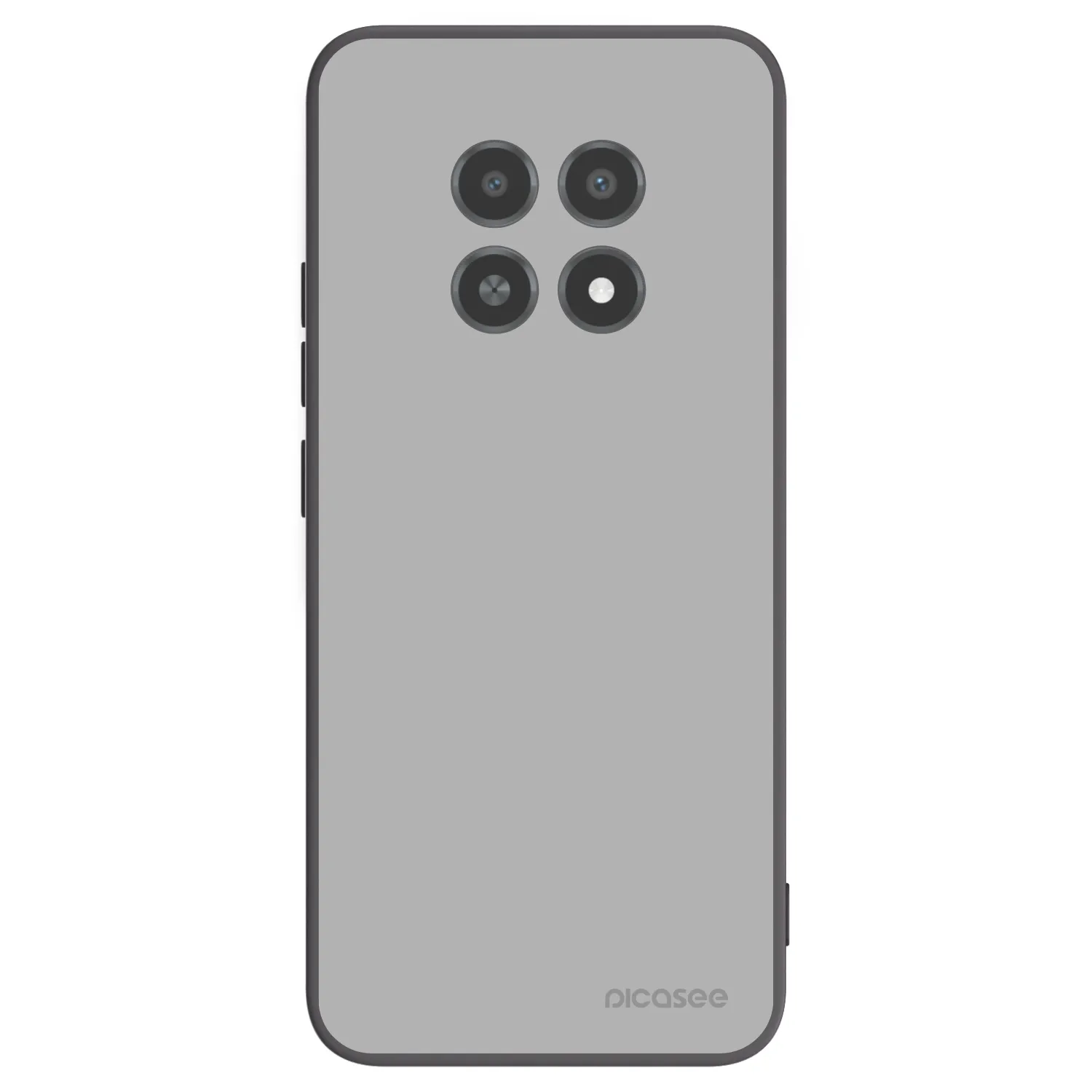 Picasee silikonový černý obal pro Realme 12X - Stone