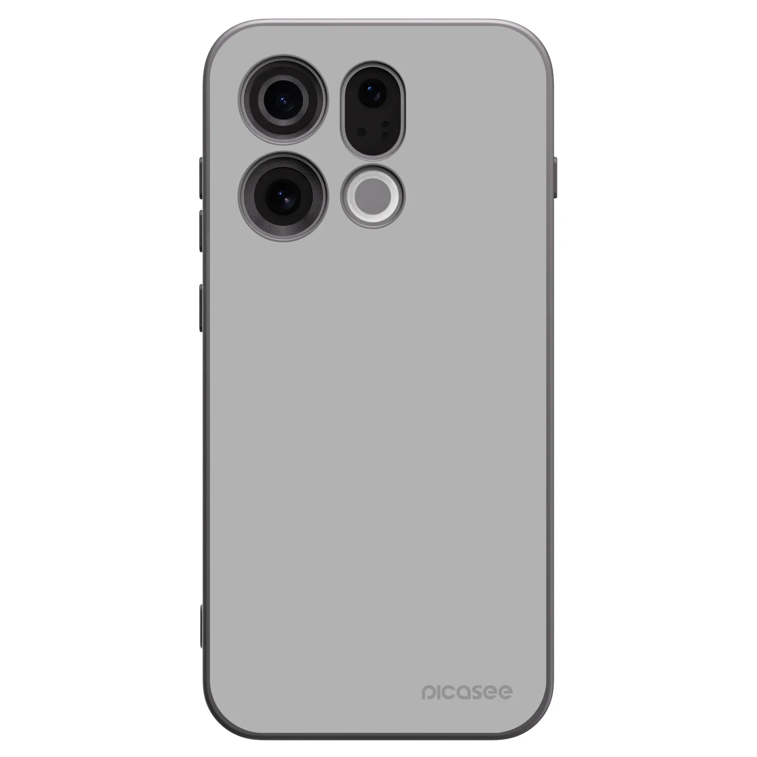 Picasee silikonový černý obal pro OPPO Find X9 - Stone