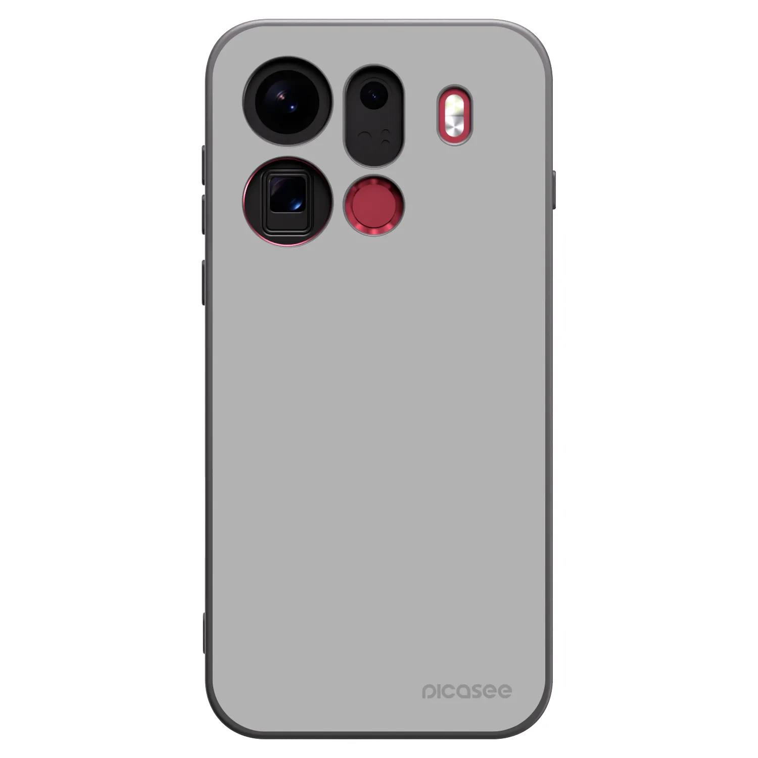 Picasee silikonový černý obal pro OPPO Find X9 Pro - Stone