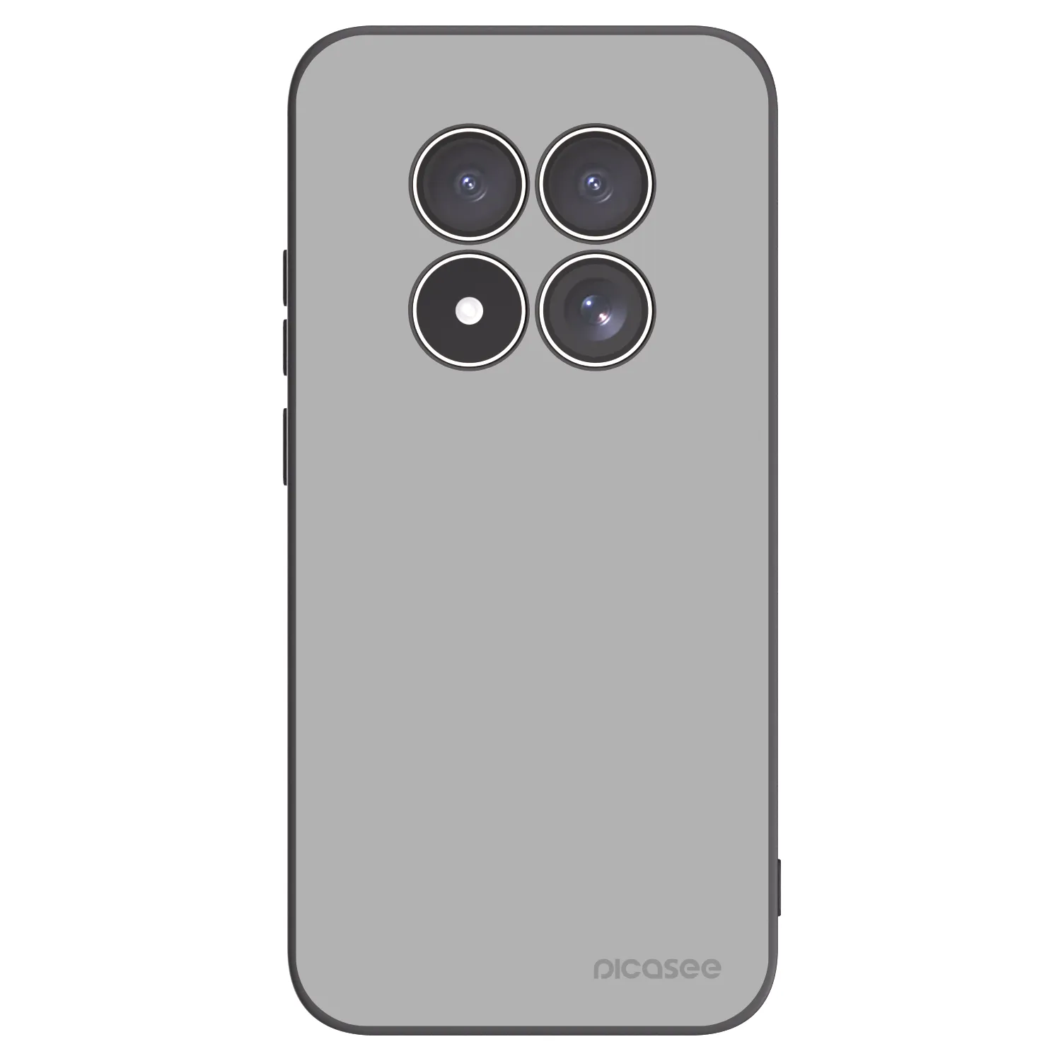 Picasee silikonový černý obal pro Xiaomi Redmi Note 15 Pro 5G - Stone
