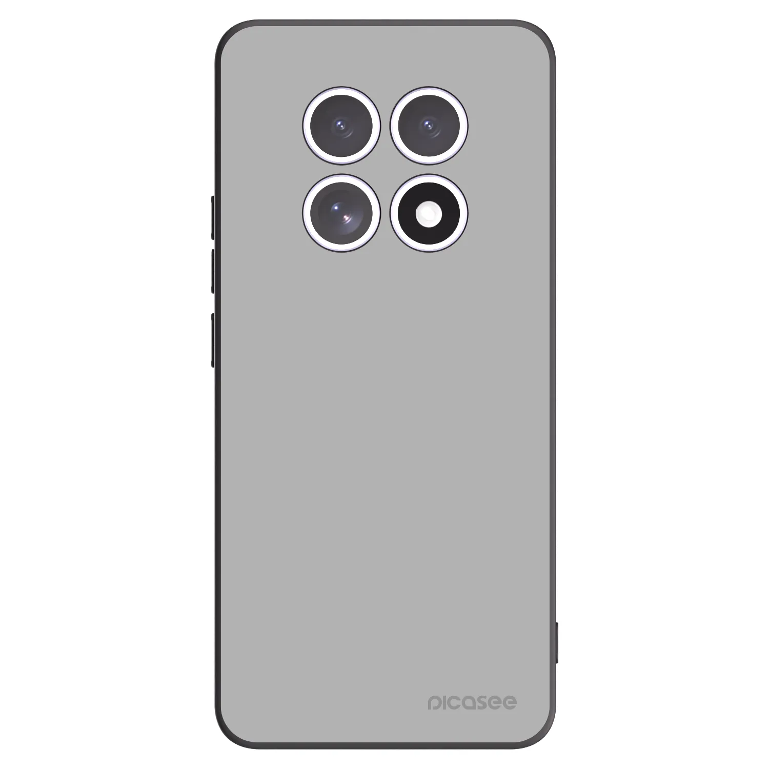 Picasee silikonový černý obal pro Xiaomi Redmi Note 15 5G - Stone