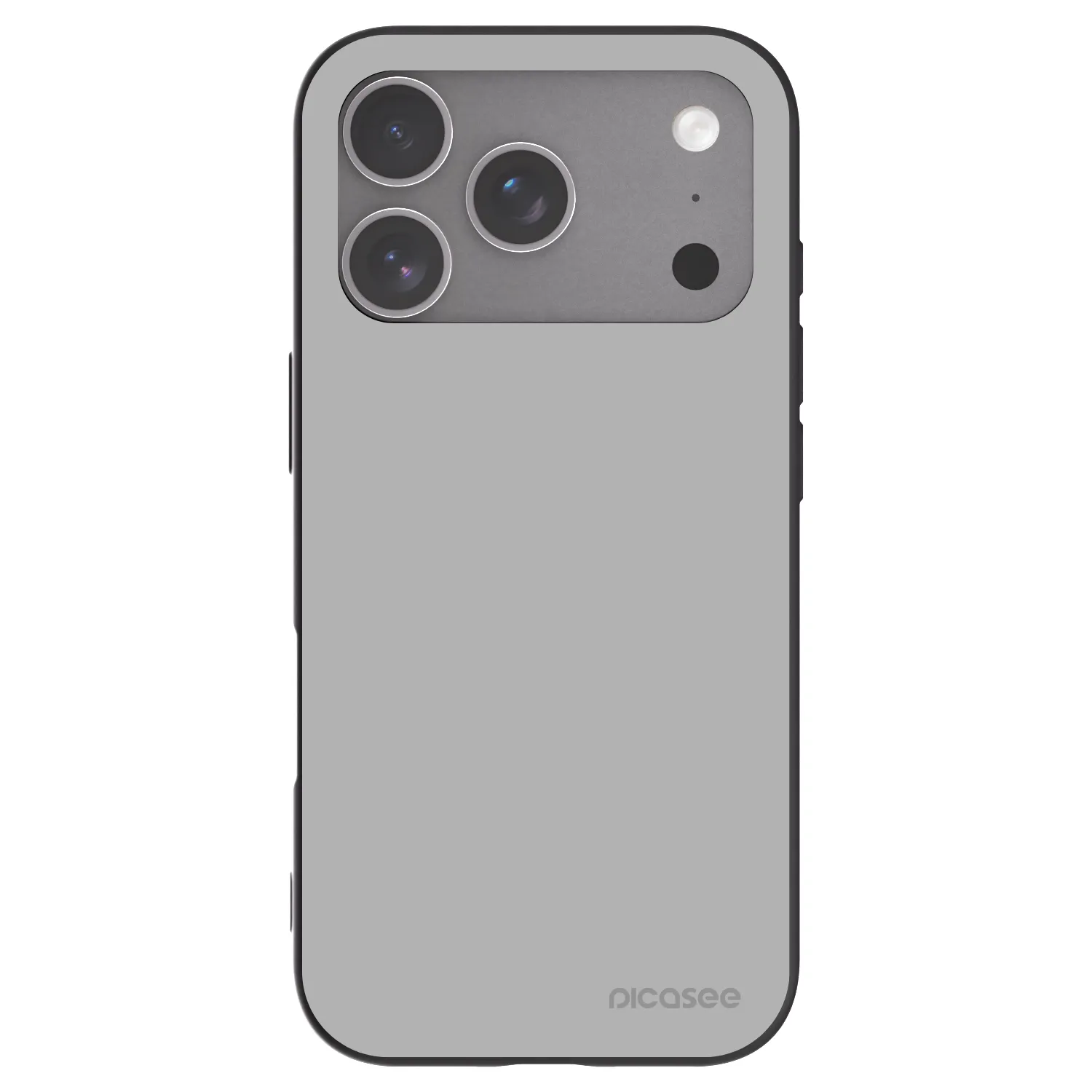 Picasee silikonový černý obal pro Apple iPhone 18 Pro - Stone