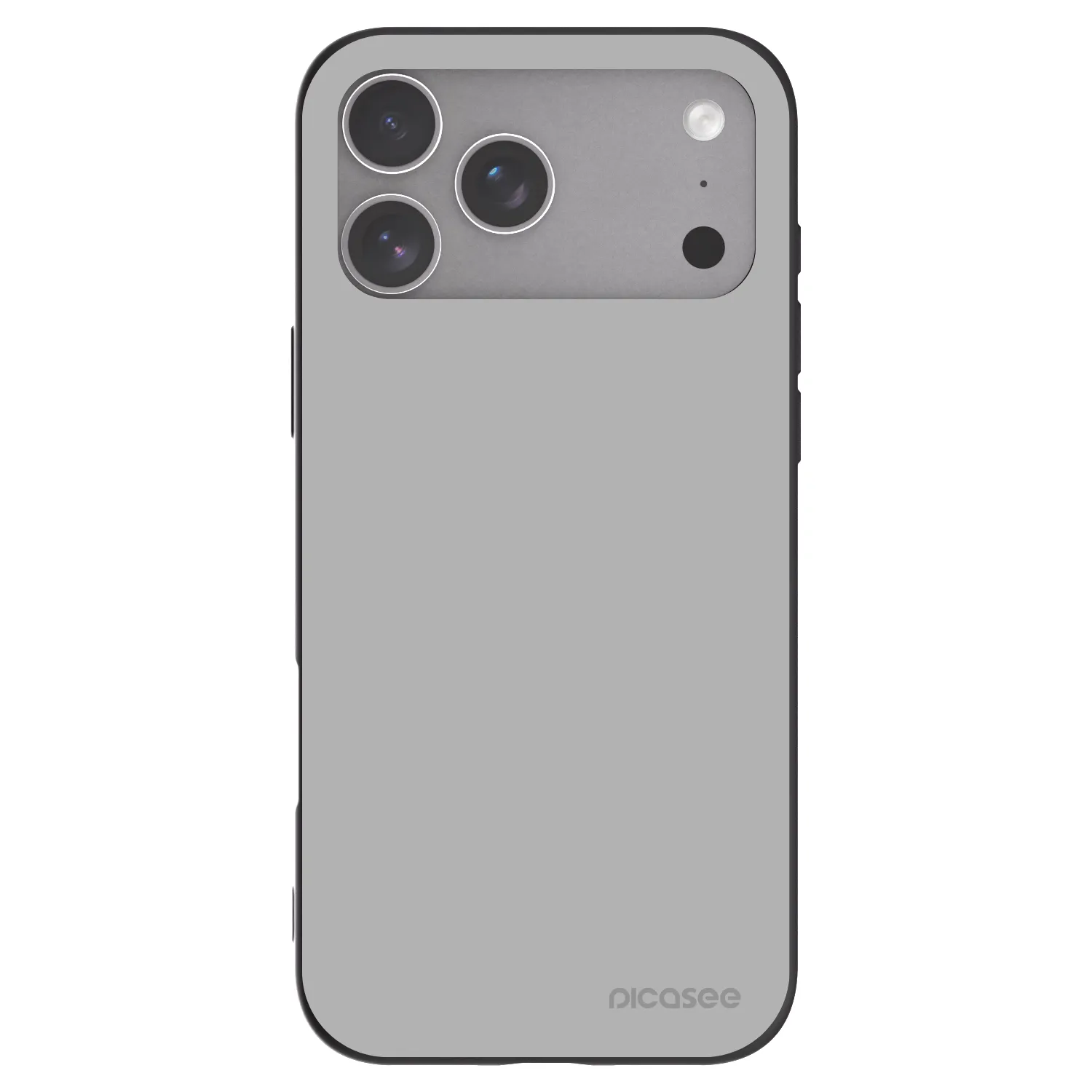 Picasee silikonový černý obal pro Apple iPhone 18 Pro Max - Stone