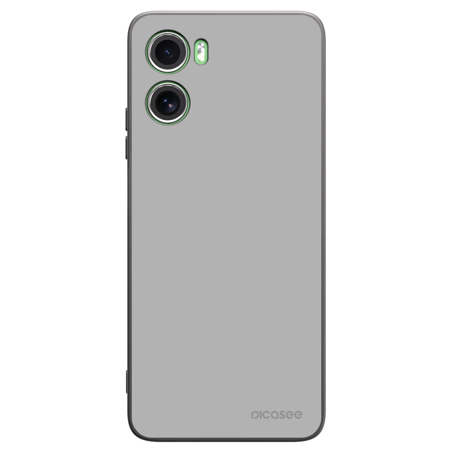 Picasee silikonový černý obal pro Motorola Moto G06 - Stone