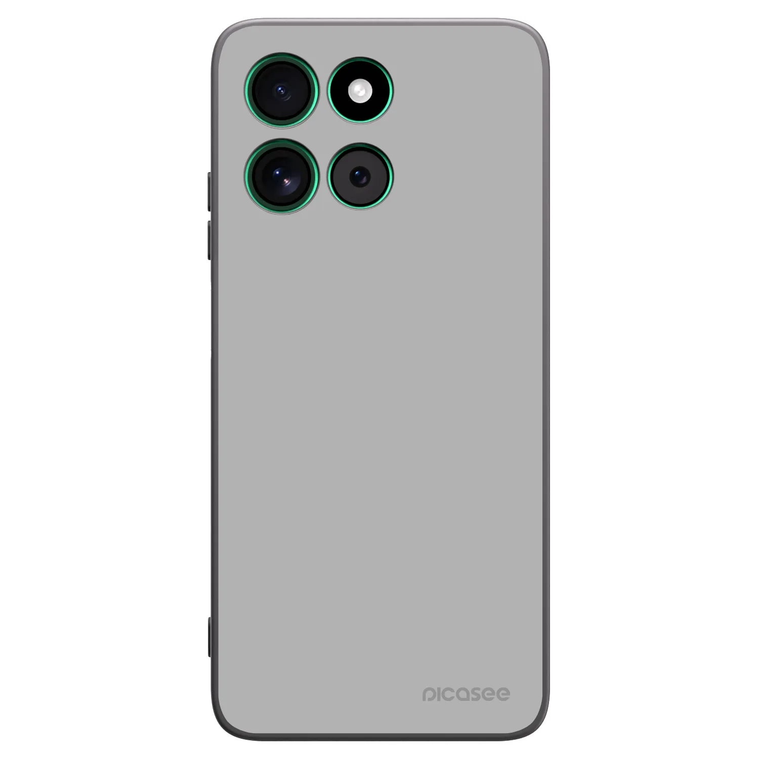 Picasee silikonový černý obal pro Motorola Moto G57 Power - Stone