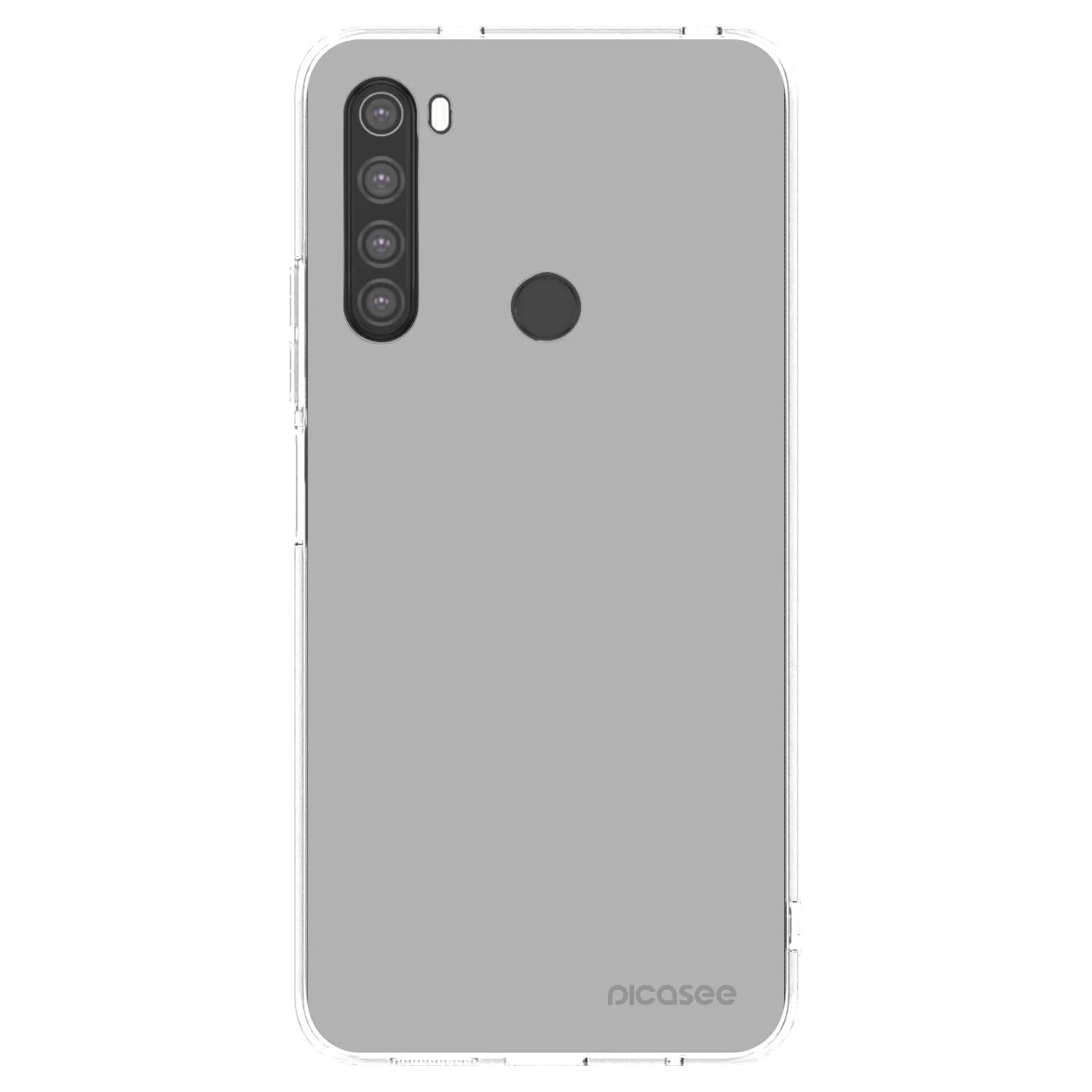 Picasee silikonový průhledný obal pro Xiaomi Redmi Note 8 - Stone