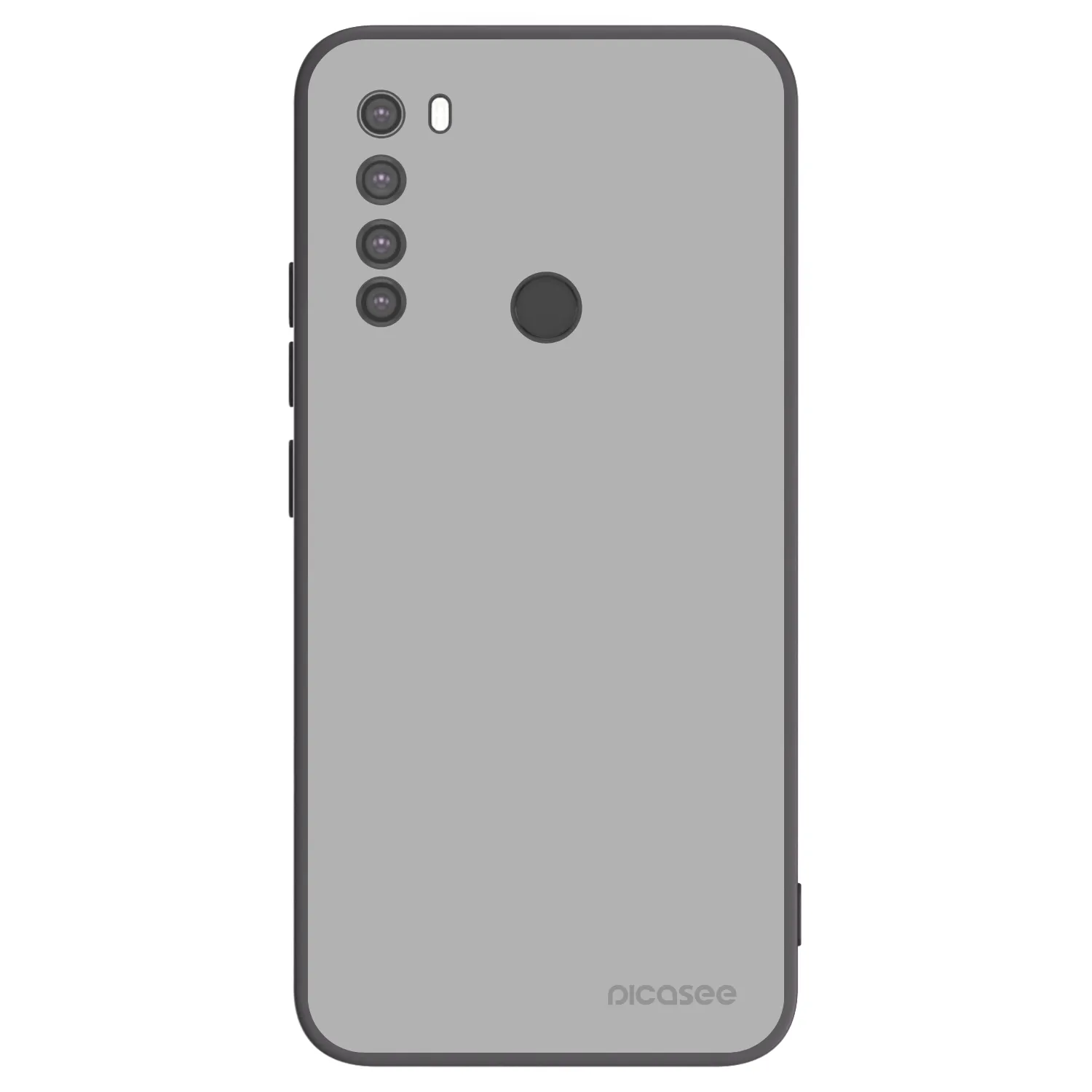 Picasee silikonový černý obal pro Xiaomi Redmi Note 8 - Stone
