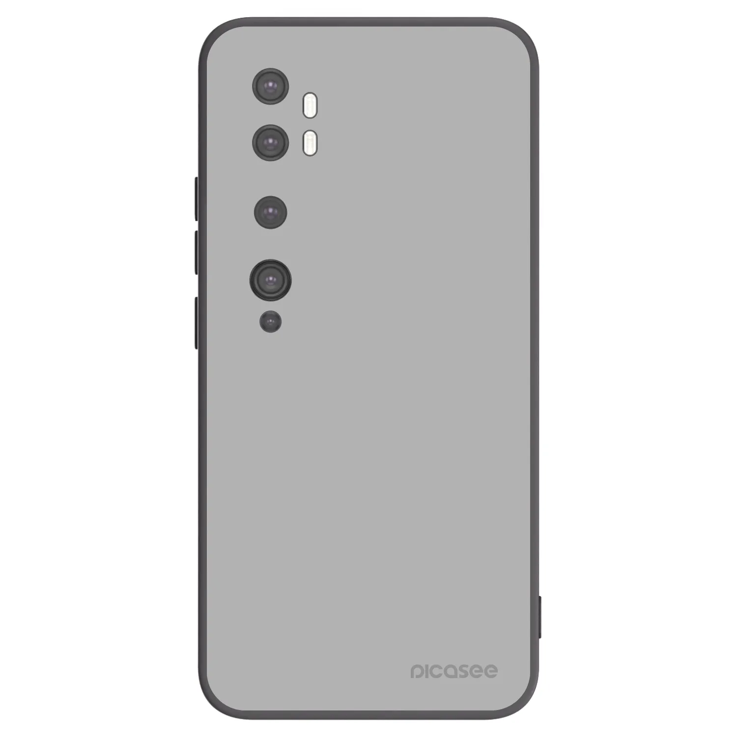 Picasee silikonový černý obal pro Xiaomi Mi Note 10 (Pro) - Stone