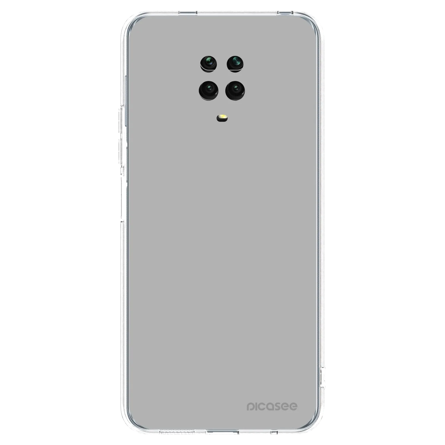 Picasee silikonový průhledný obal pro Xiaomi Redmi Note 9 Pro - Stone